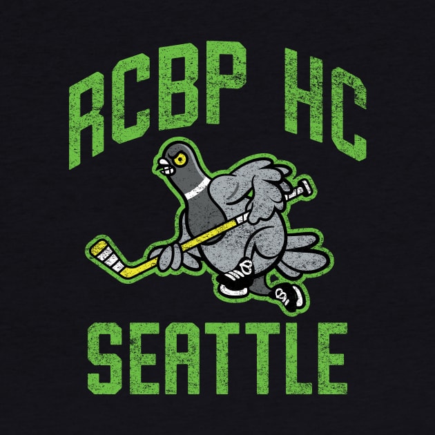 Rain City Bitch Pigeons Hockey Club by toadyco